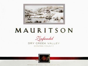 mauritson Dry Creek zinfandel