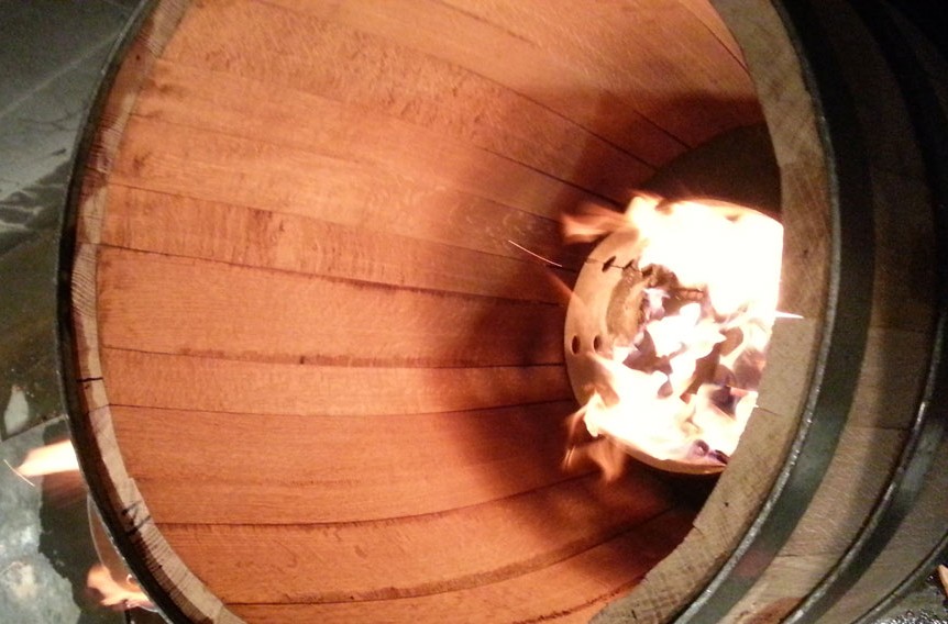 Oak Barrel Making