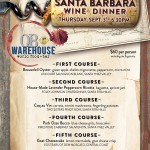 Santa Barbara wine dinner