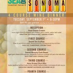 Sonoma Wine Dinner