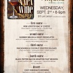 Napa Wine Dinner