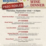 Paso Robles Wine Dinner