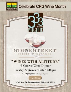 Stonestreet Dinner