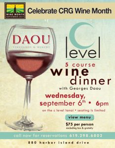 Daou Wine Dinner