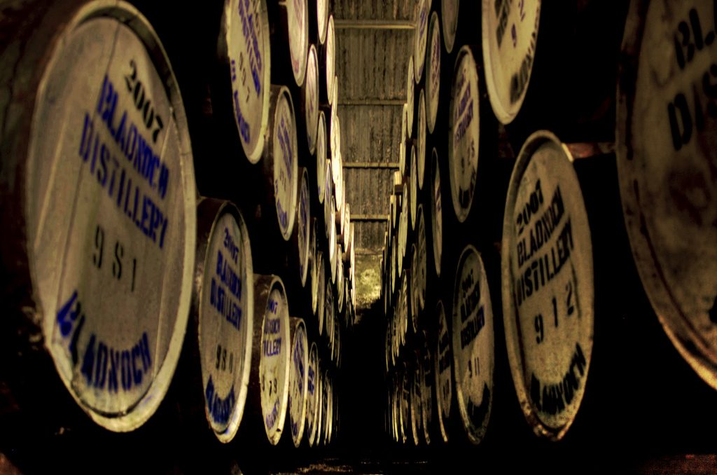 Bourbon barrels