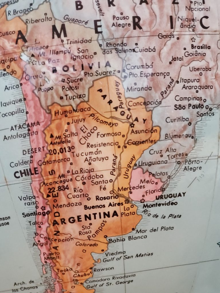 Uruguay Map